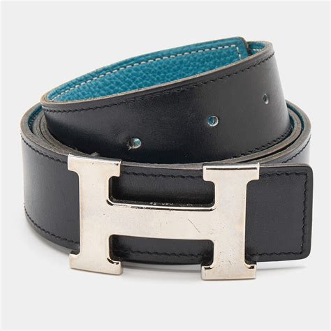 hermes reversable belt black with h palladium buckle|hermes reversible belt h buckle.